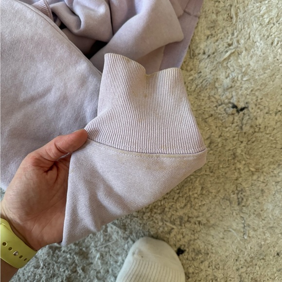 Light purple champion cropped hoodie, used, size Small - Picture 6 of 6